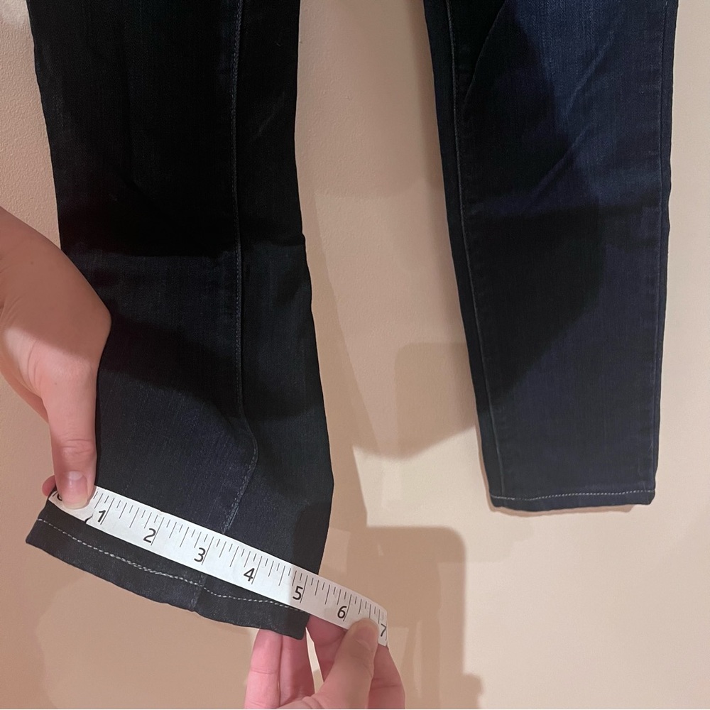 PAIGE Skyline Skinny Navy Jeans Size 25 - Picture 6 of 8